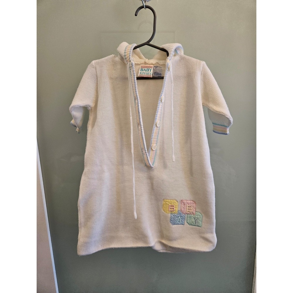 Vintage baby kisses gown 0-6 mos